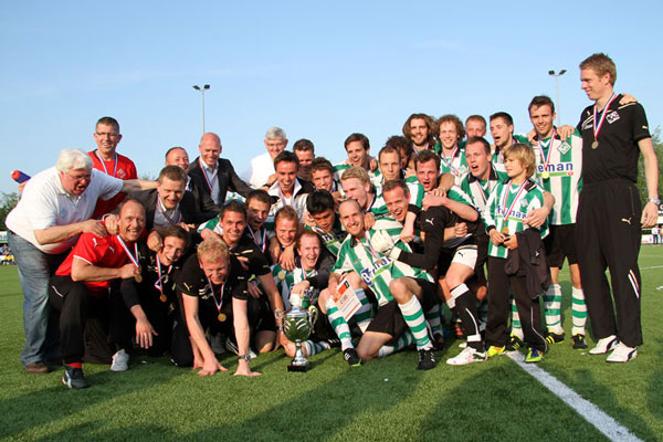 SC Genemuiden wint de districtsbeker Noord (Foto Helmich Lubberts).